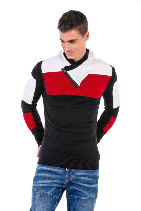 CP248 Shawl Collar Men's Sweater