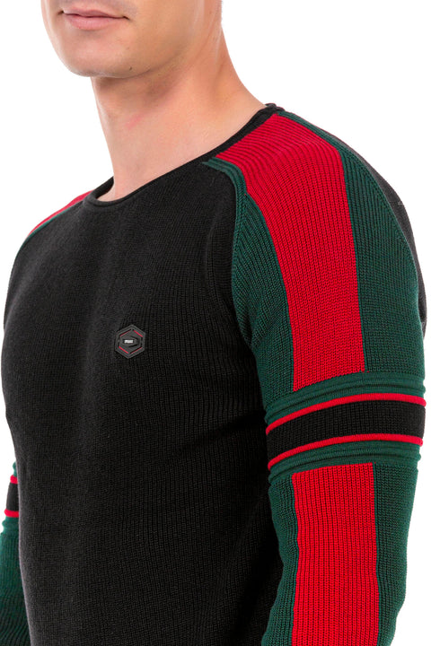 CP249 O Neck Men's Sweater