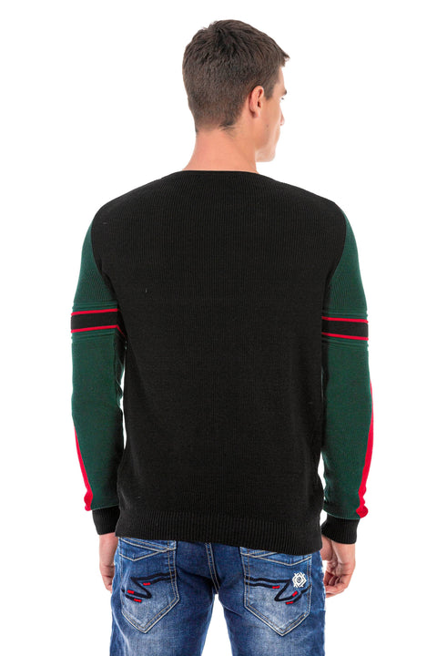 CP249 O Neck Men's Sweater