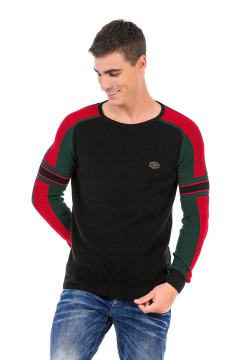 CP249 O Neck Men's Sweater