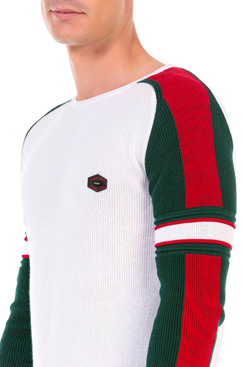 CP249 O Neck Men's Sweater