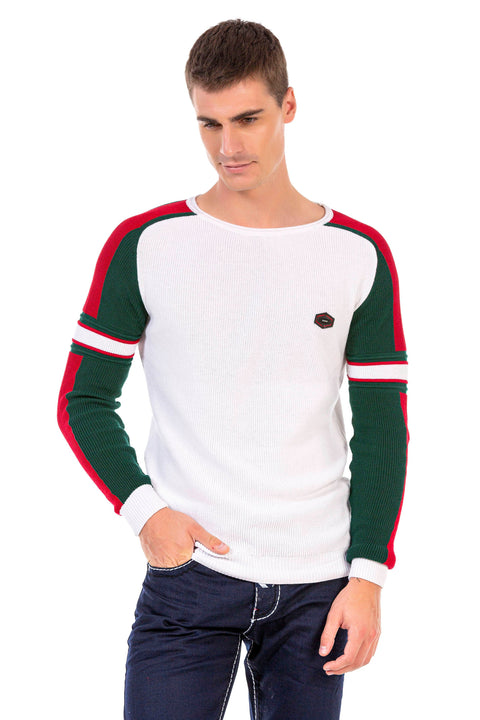 CP249 O Neck Men's Sweater
