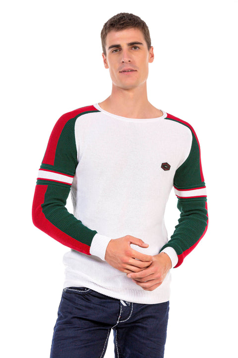 CP249 O Neck Men's Sweater