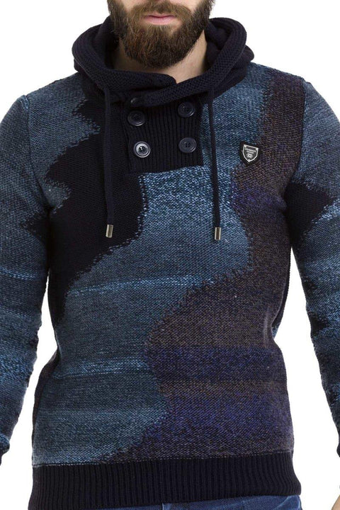 CP261 Hooded Thick Sweater