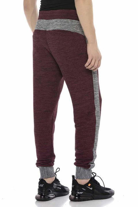 CT120 Striped Elastic Pocket Bottom Tracksuit