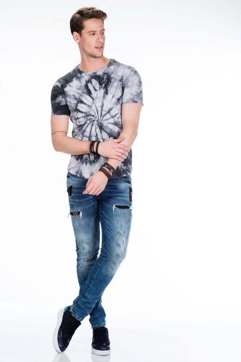 CT406 Swirl Pattern Men's T-Shirt