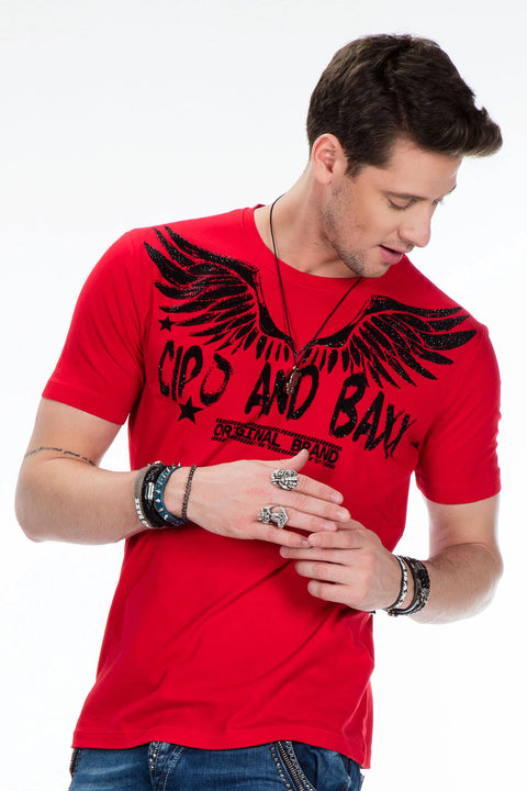 CT411 Printed Men's T-Shirt