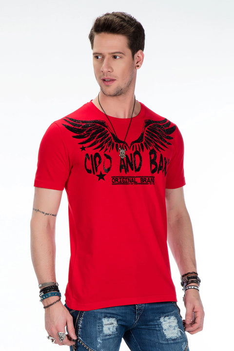 CT411 Printed Men's T-Shirt