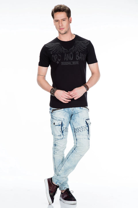 CT411 Printed Men's T-Shirt