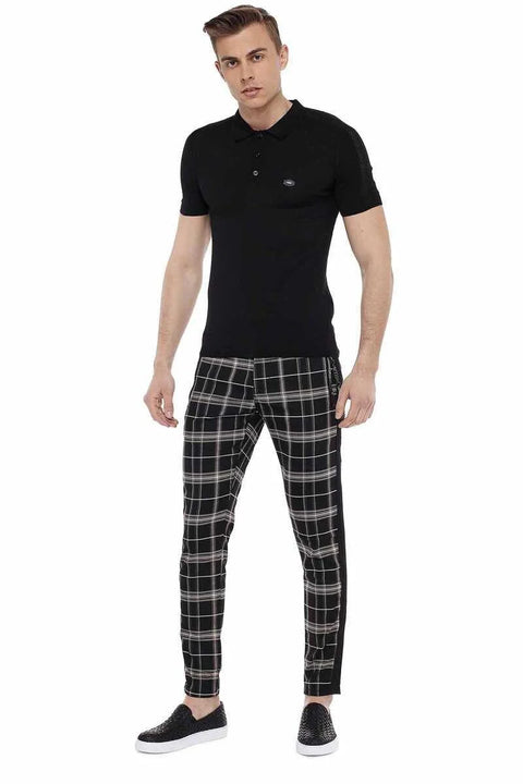 CT517 Polo Neck Slim Fit Men's Knitwear T-Shirt