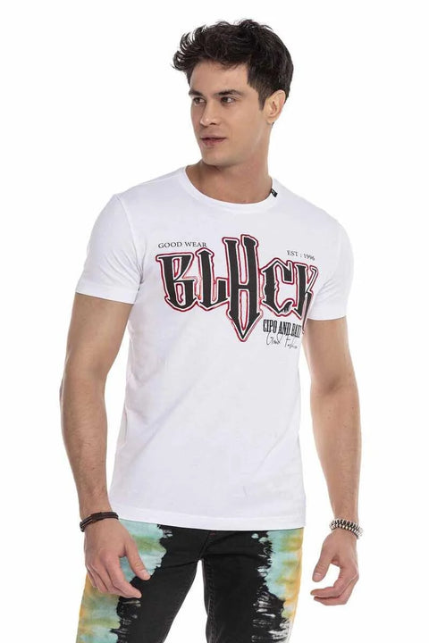 CT617 Men's Printed T-Shirt