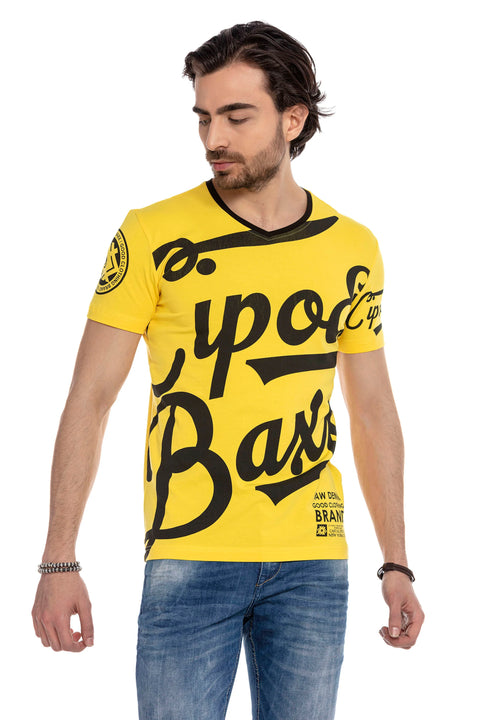 CT635 V-Neck Basic T-Shirt