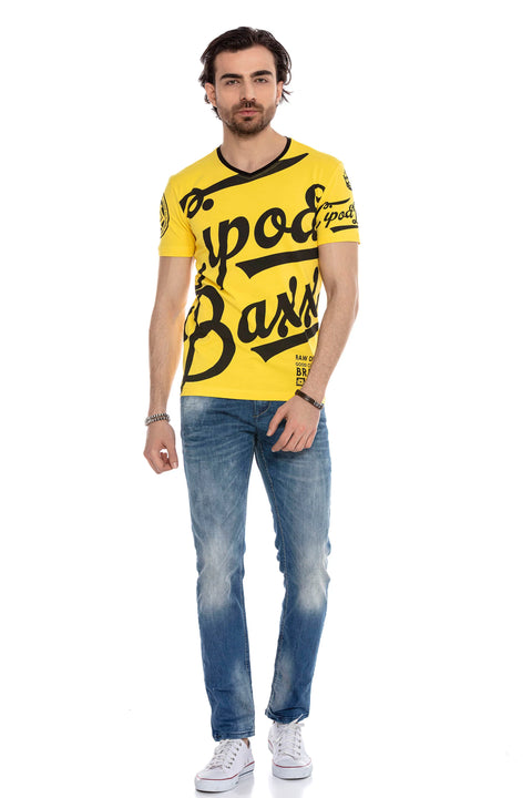 CT635 V-Neck Basic T-Shirt
