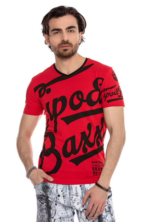 CT635 V-Neck Basic T-Shirt