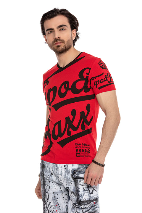 CT635 V-Neck Basic T-Shirt