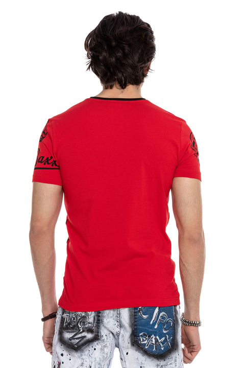 CT635 V-Neck Basic T-Shirt