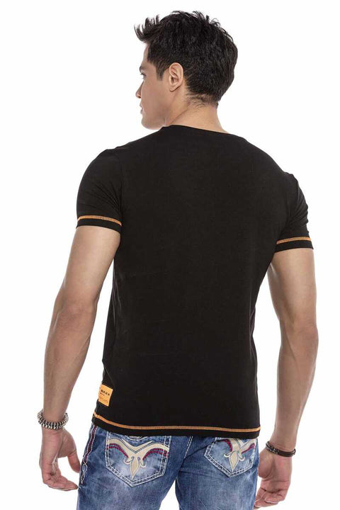 CT644 Neon Printed Men's T-Shirt