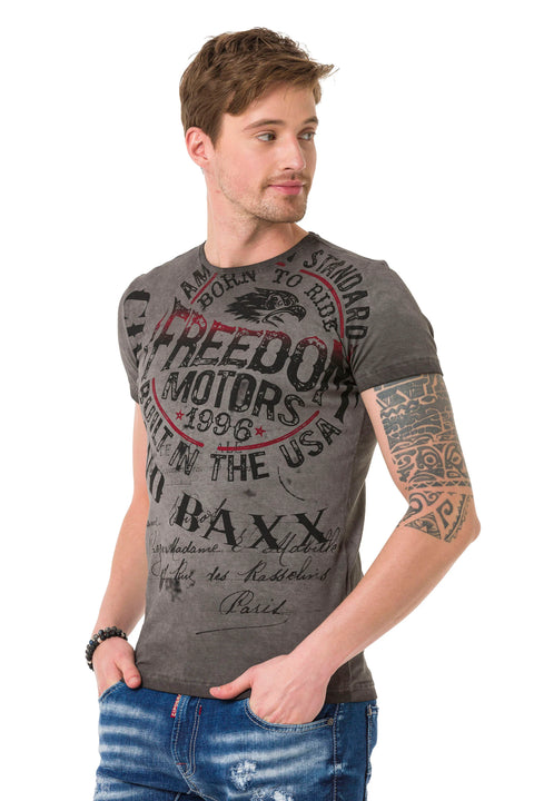 CT689 Printed Men's T-Shirt