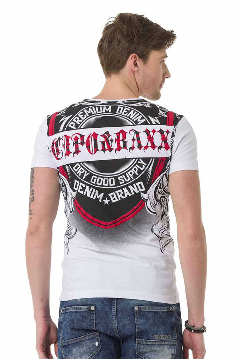 CT690 Patterned O Neck Men's T-Shirt