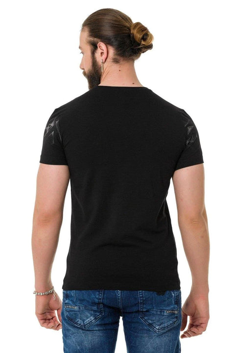 CT715 Stone Patterned T-Shirt