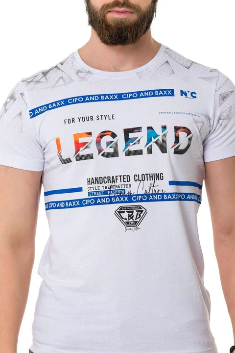 CT715 Stone Patterned T-Shirt