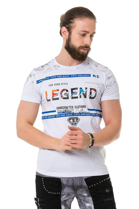 CT715 Stone Patterned T-Shirt