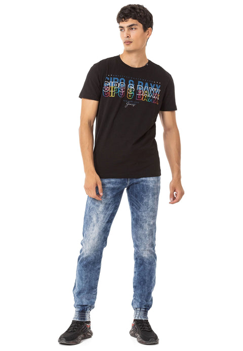 CT717 Color Printed T-Shirt