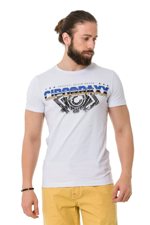 CT721 Colorful Stone Basic T-Shirt