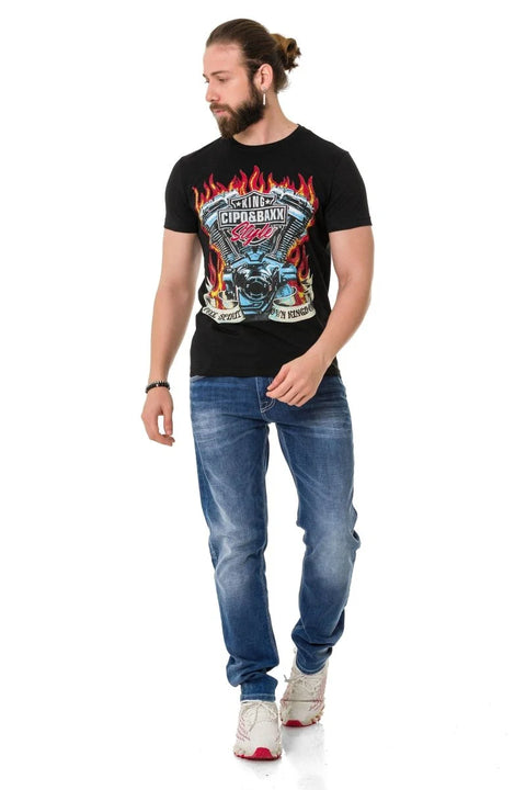 CT730 Hot Rod Engine T-Shirt