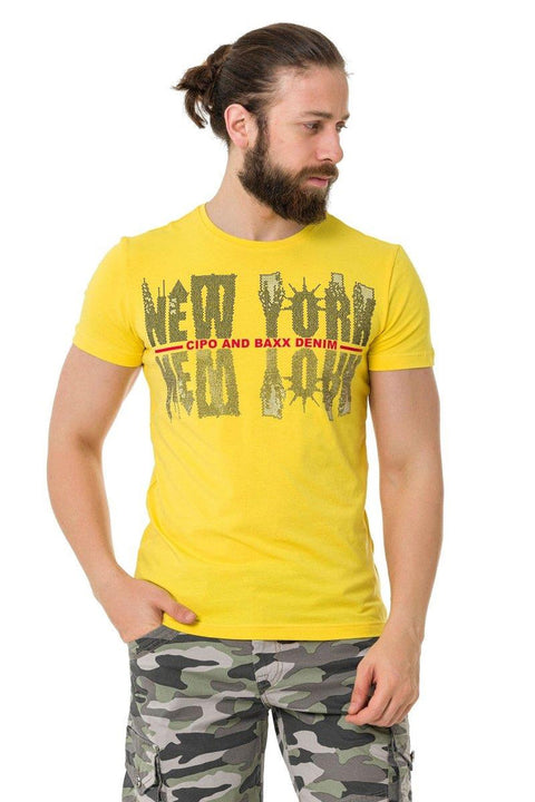 CT733 Stony New York Printed T-Shirt