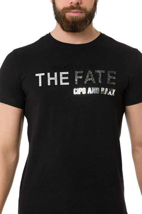 CT735 Shiny Embossed T-Shirt