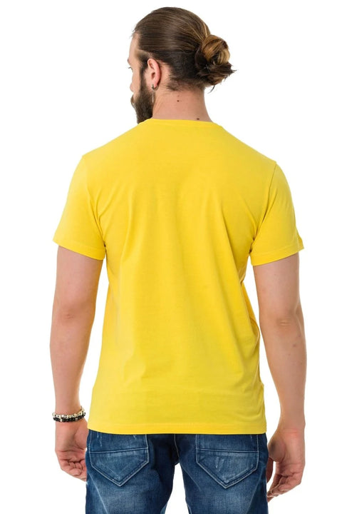 CT735 Shiny Embossed T-Shirt