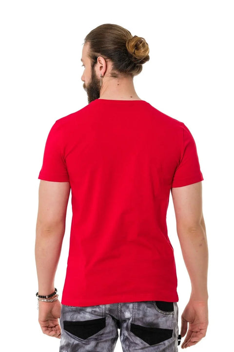CT736 Shiny Embossed T-Shirt