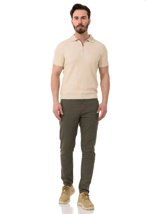CT752 Basic Polo Neck T-Shirt