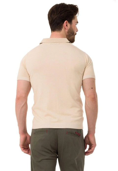 CT752 Basic Polo Neck T-Shirt