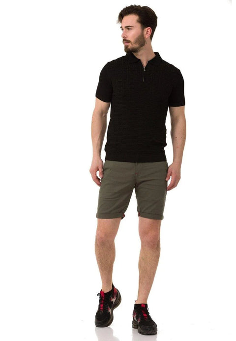 CT752 Basic Polo Neck T-Shirt