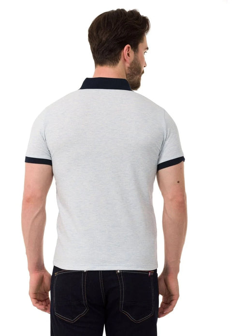 CT767 Written Polo Neck T-Shirt