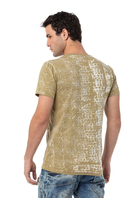 CT782 Men T-shirt with Large Print