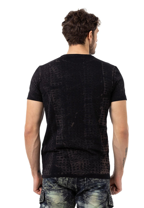 CT782 Men T-shirt with Large Print