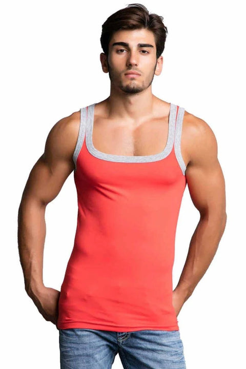 CU104 Cotton Slim Fit Men's Athlete Undershirt