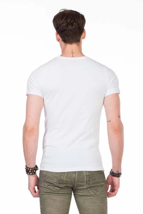 CU105 Crew Neck Slim Fit Men's T-Shirt