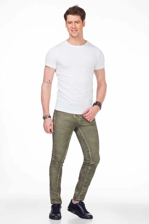 CU105 Crew Neck Slim Fit Men's T-Shirt