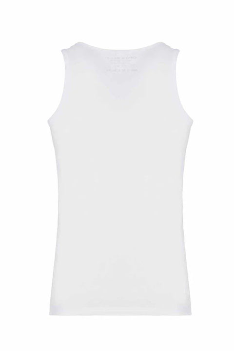 CU107 Wide Collar Men's Undershirt