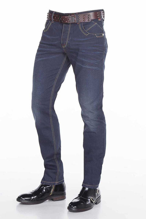 CD381 Classic Cut Extra Comfortable Jean Trousers