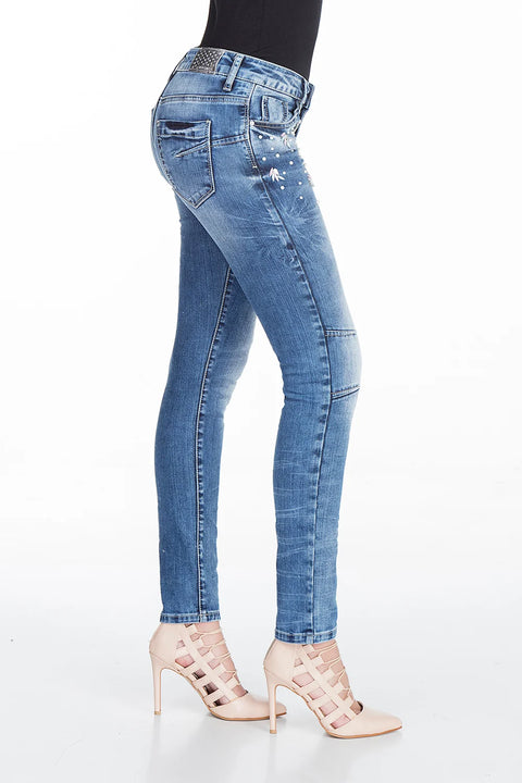 WD309 DAMEN JEANS