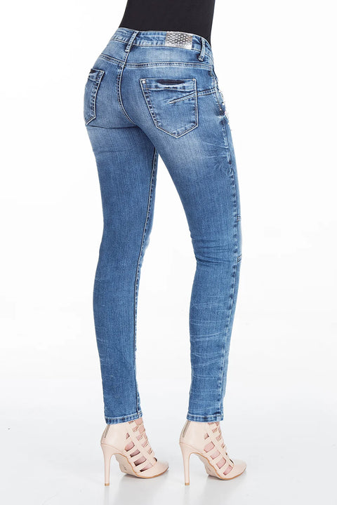 WD309 DAMEN JEANS