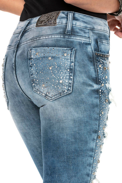 WD406 DAMEN JEANS