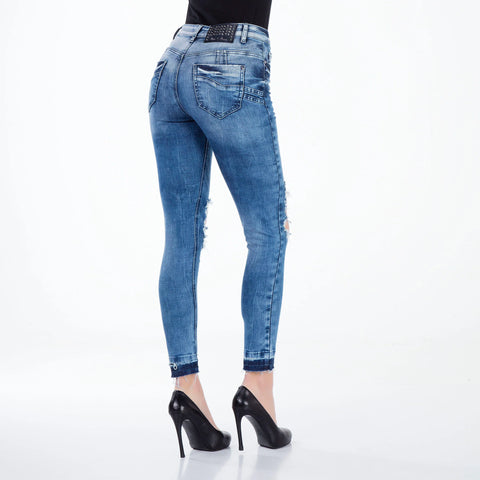 WD295 DAMEN JEANS