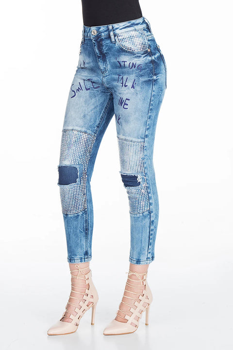 WD314 WOMEN'S JEANS