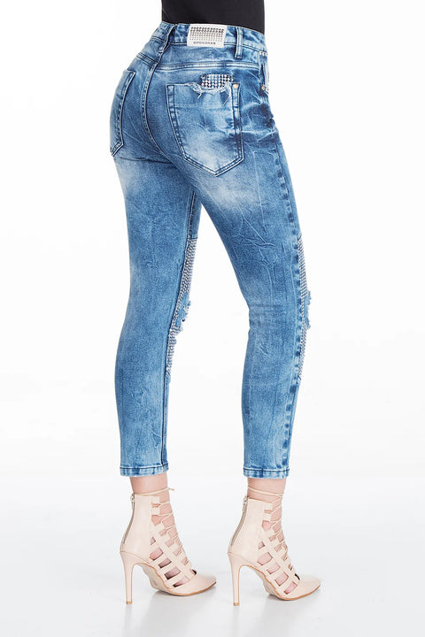 WD314 WOMEN'S JEANS